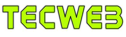 Создание сайтов TECWEB логотип контур + тень